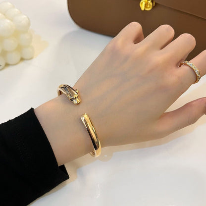 [Rani Jewelry] PANTHERE OPEN BRACELET