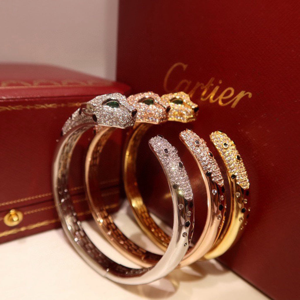 [Rani Jewelry] PANTHERE BIG BRACELET DIAMONDS