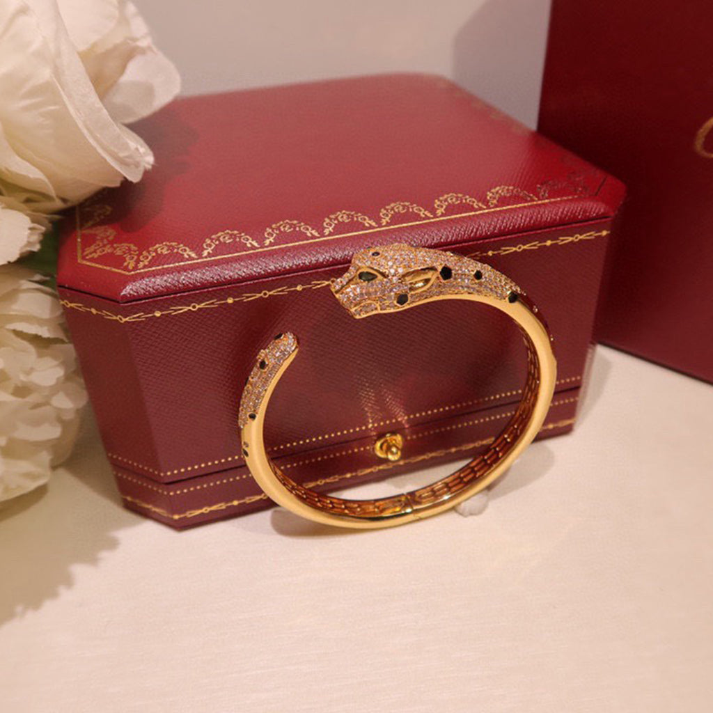 [Rani Jewelry] PANTHERE BIG BRACELET DIAMONDS