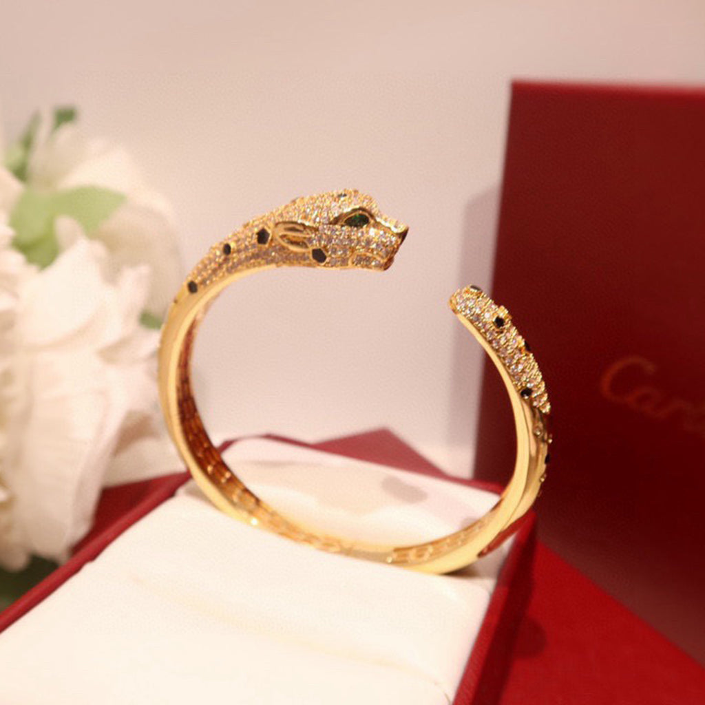 [Rani Jewelry] PANTHERE BIG BRACELET DIAMONDS