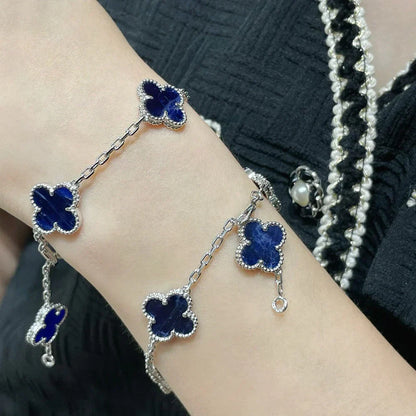 [Rani Jewelry]CLOVER 5 MOTIF PIETERSITE BRACELET COLLECTION