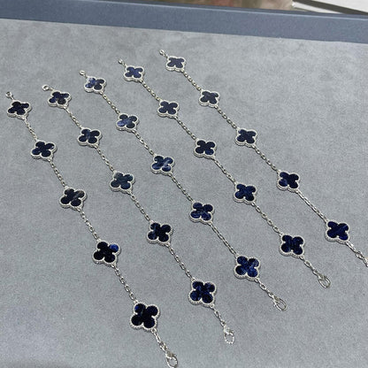 [Rani Jewelry]CLOVER 5 MOTIF PIETERSITE BRACELET COLLECTION