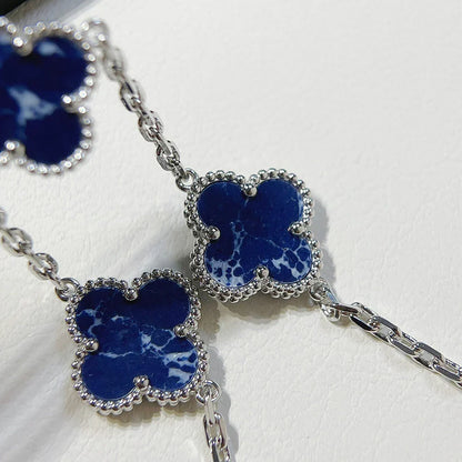 [Rani Jewelry]CLOVER 5 MOTIF PIETERSITE BRACELET COLLECTION