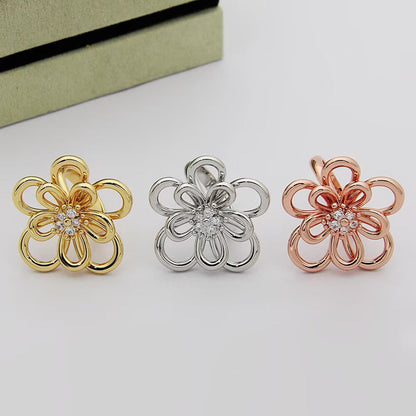 [Rani Jewelry] FLOWERLACE RING 5 DIAMONDS