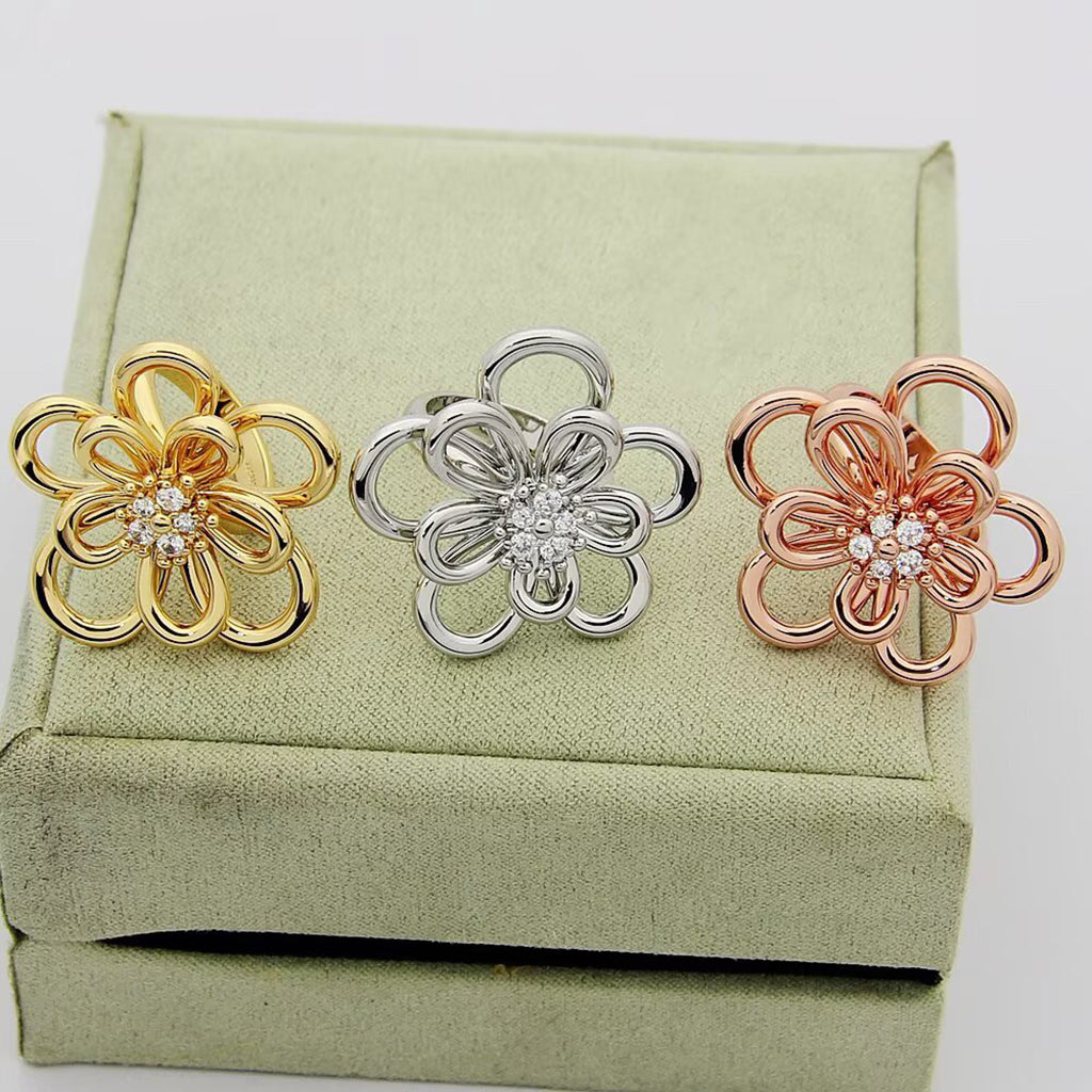 [Rani Jewelry] FLOWERLACE RING 5 DIAMONDS