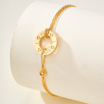 [Rani Jewelry] LOVE BRACELET 2 DIAMOND