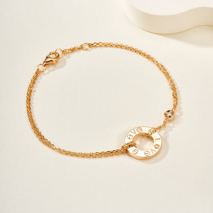 [Rani Jewelry] LOVE BRACELET 2 DIAMOND
