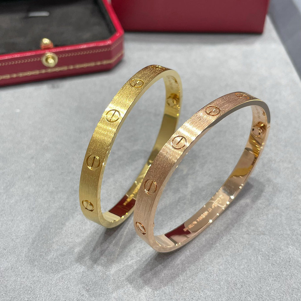 [Rani Jewelry] LOVE BRACELET 6.1MM BRUSHED
