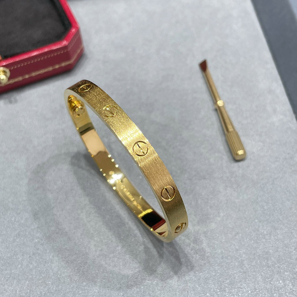 [Rani Jewelry] LOVE BRACELET 6.1MM BRUSHED