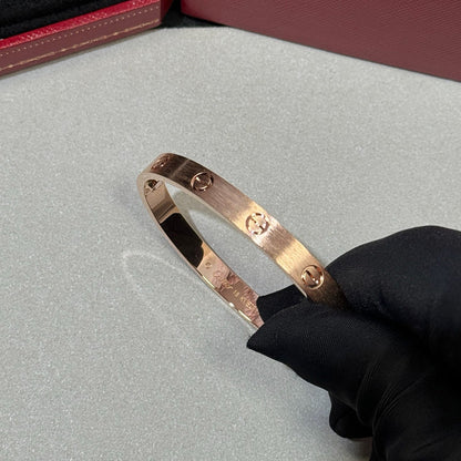 [Rani Jewelry] LOVE BRACELET 6.1MM BRUSHED