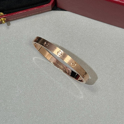 [Rani Jewelry] LOVE BRACELET 6.1MM BRUSHED