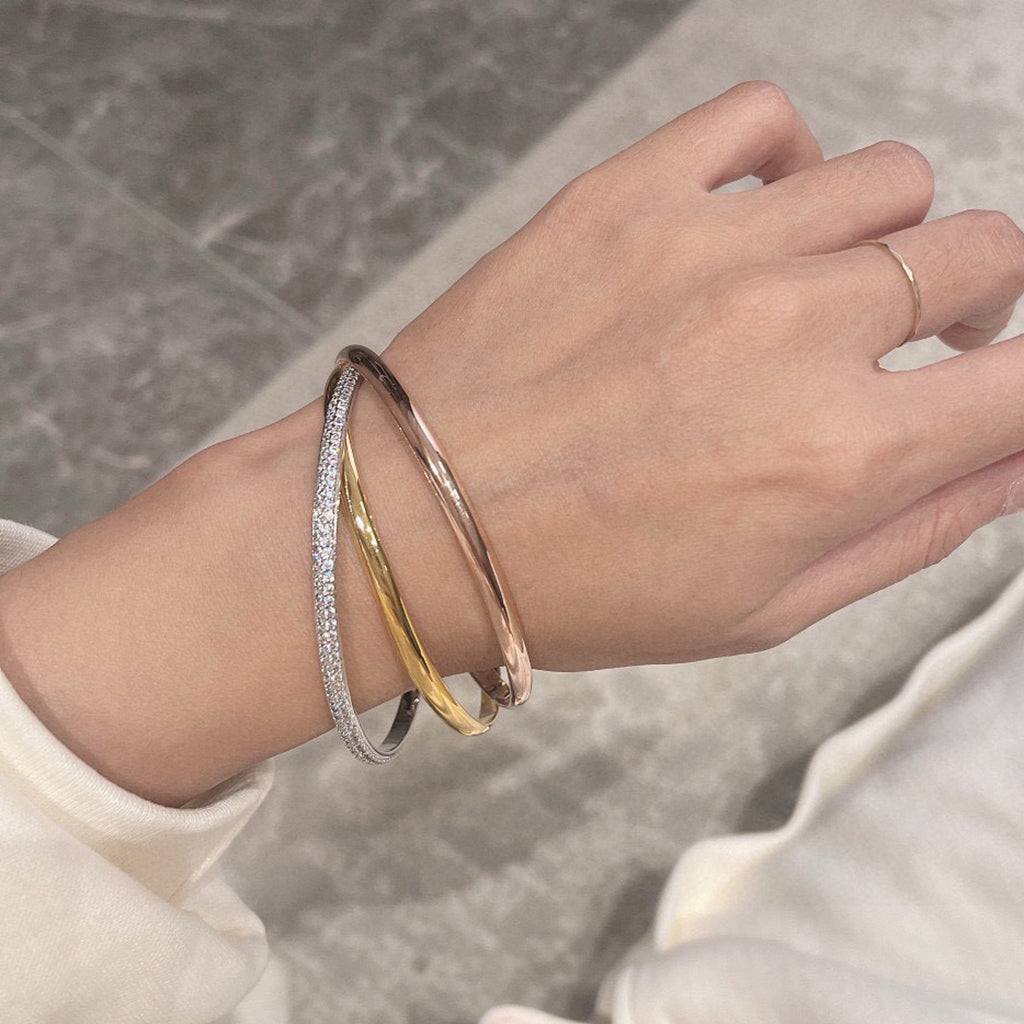 [Rani Jewelry] TRINITY 2.8MM SMALL BRACELET