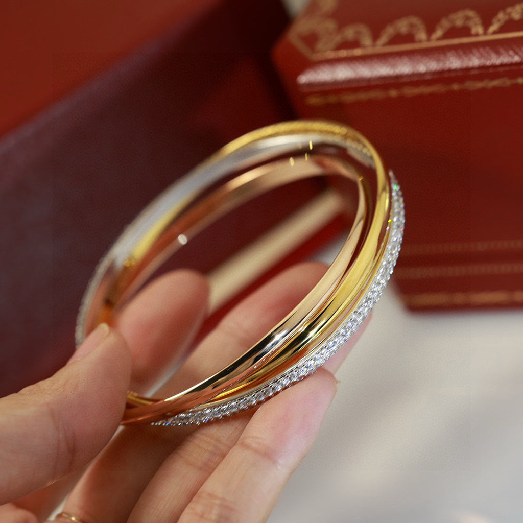 [Rani Jewelry] TRINITY 2.8MM SMALL BRACELET