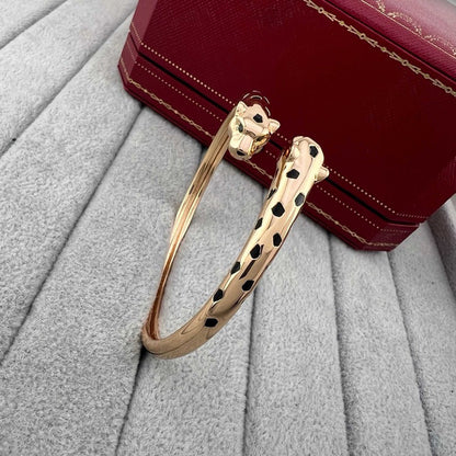 [Rani Jewelry] PANTHERE DOUBLE HEADED OPEN BRACELET