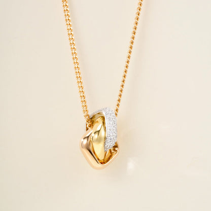 [Rani Jewelry] TRINITY CUSHION NECKLACE COLLECTION