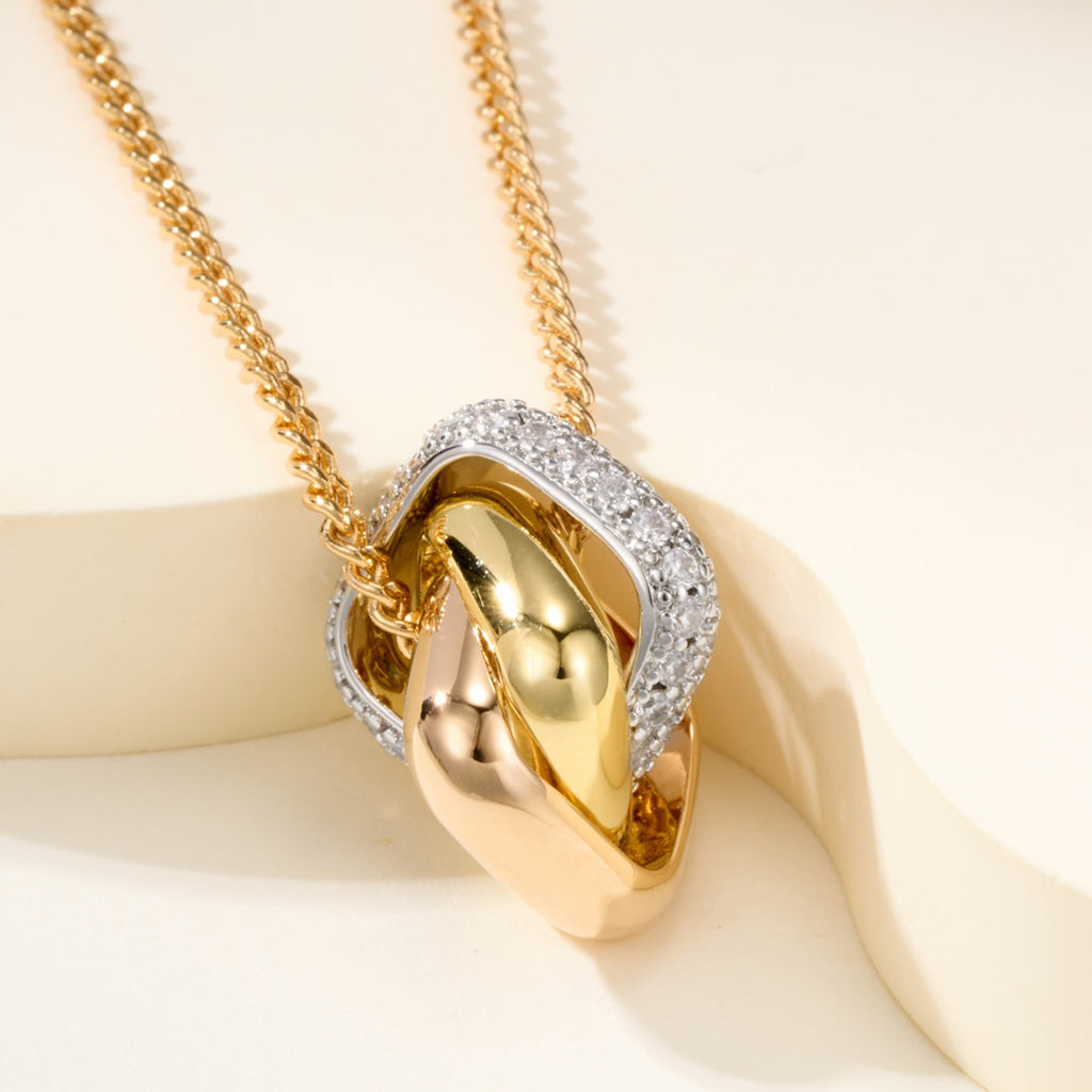[Rani Jewelry] TRINITY CUSHION NECKLACE COLLECTION