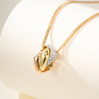 [Rani Jewelry] TRINITY CUSHION NECKLACE COLLECTION