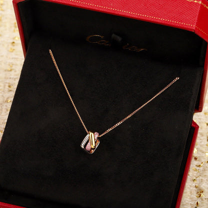 [Rani Jewelry] TRINITY CUSHION NECKLACE COLLECTION
