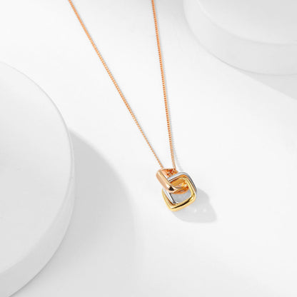 [Rani Jewelry] TRINITY CUSHION NECKLACE COLLECTION