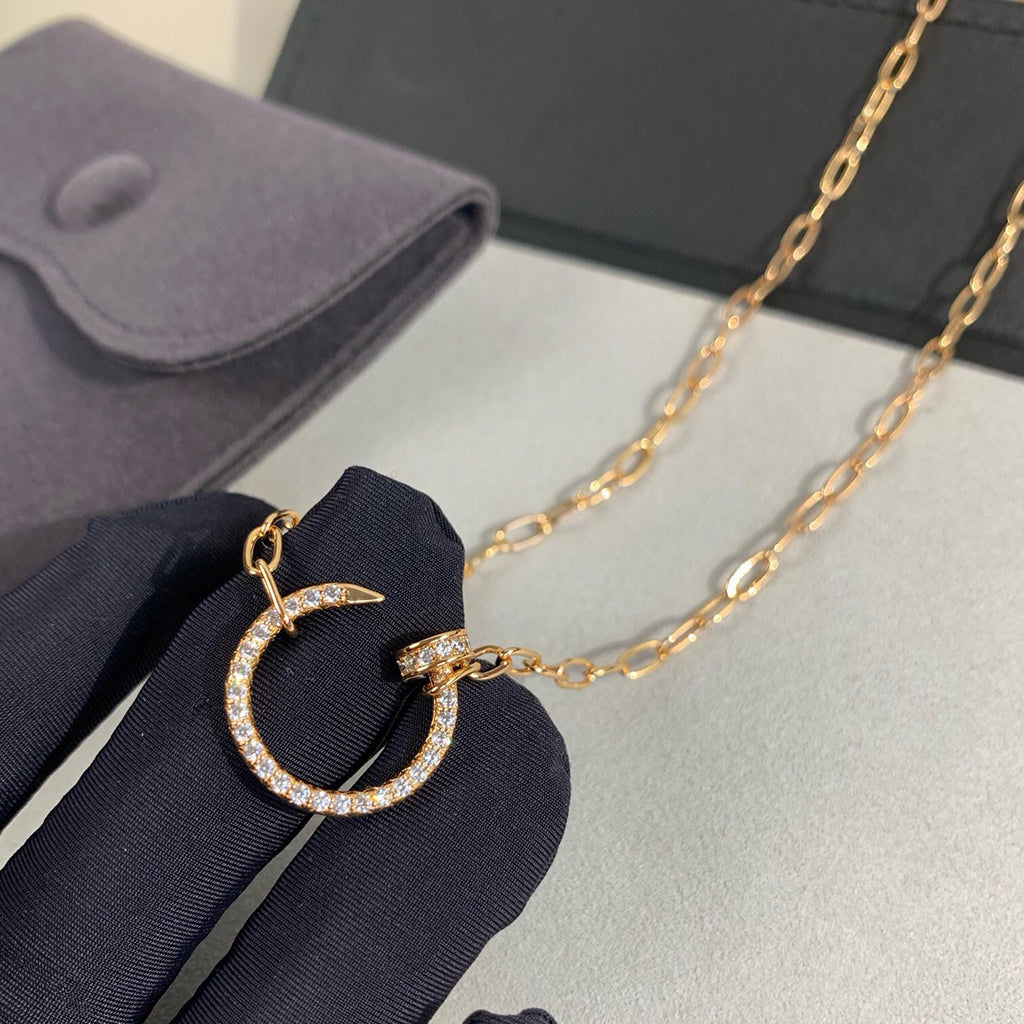 [Rani Jewelry] JUSTE NECKLACE FULL DIAMONDS