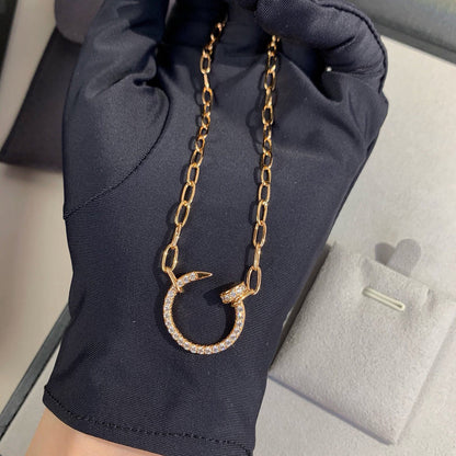 [Rani Jewelry] JUSTE NECKLACE FULL DIAMONDS