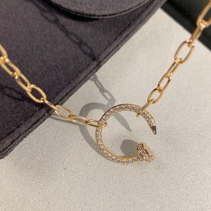 [Rani Jewelry] JUSTE NECKLACE FULL DIAMONDS