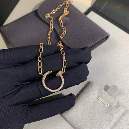 [Rani Jewelry] JUSTE NECKLACE FULL DIAMONDS