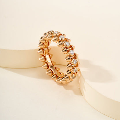 [Rani Jewelry] CLASH 6.8MM DIAMOND MEDIUM RING