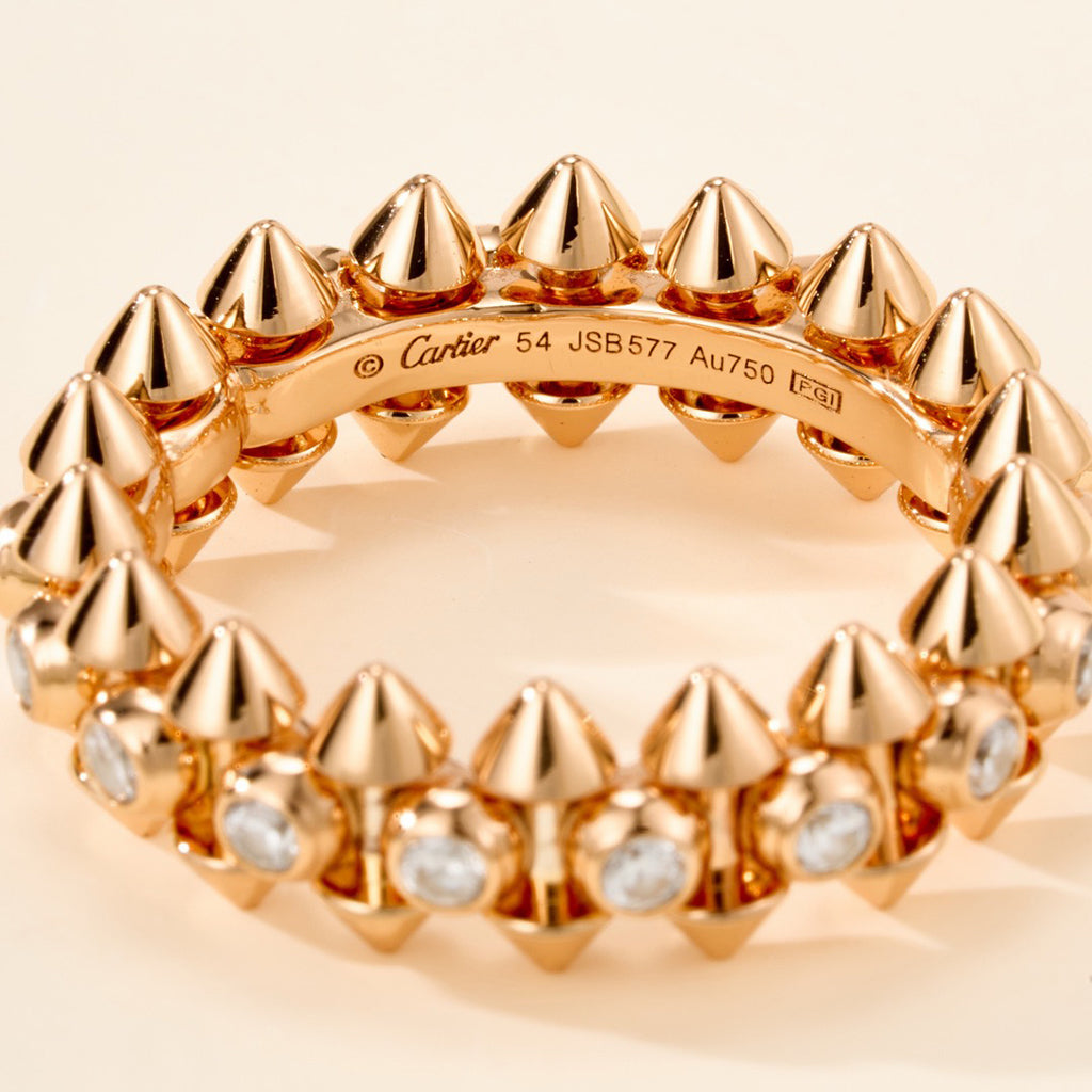 [Rani Jewelry] CLASH 6.8MM DIAMOND MEDIUM RING