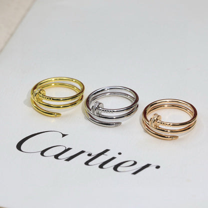 [Rani Jewelry] JUSTE RING 4.8MM HALF DIAMOND