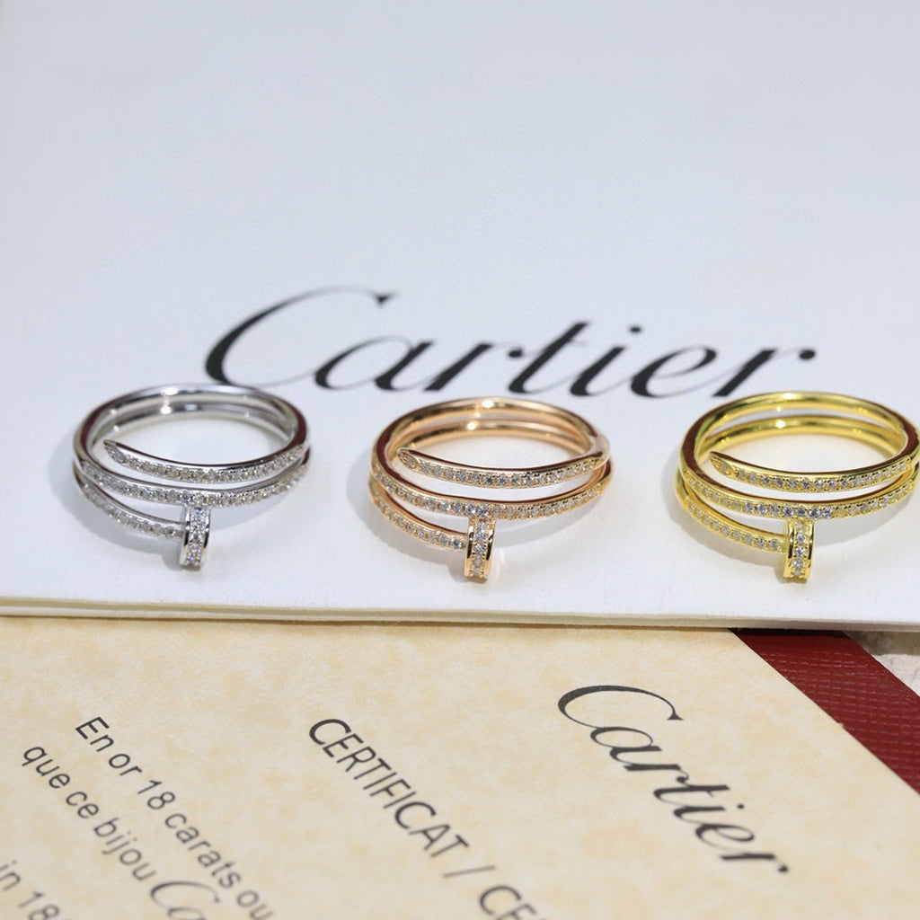 [Rani Jewelry] JUSTE RING 4.8MM FULL DIAMOND