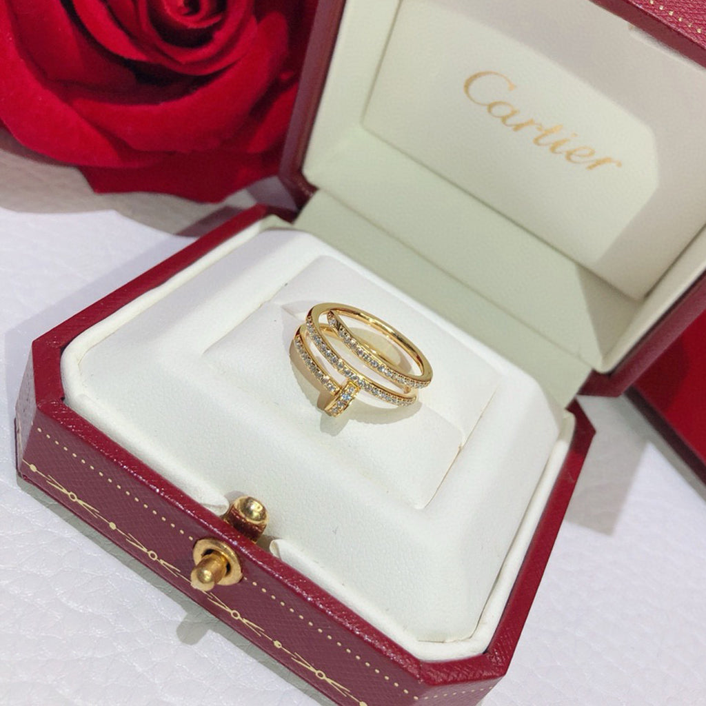 [Rani Jewelry] JUSTE RING 4.8MM FULL DIAMOND