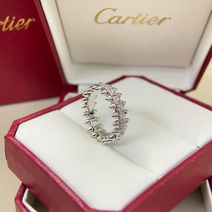 [Rani Jewelry] CLASH 6.4MM SMALL FULL DIAMOND RING