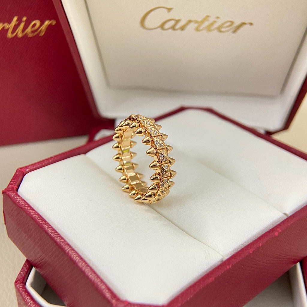 [Rani Jewelry] CLASH 6.4MM SMALL FULL DIAMOND RING