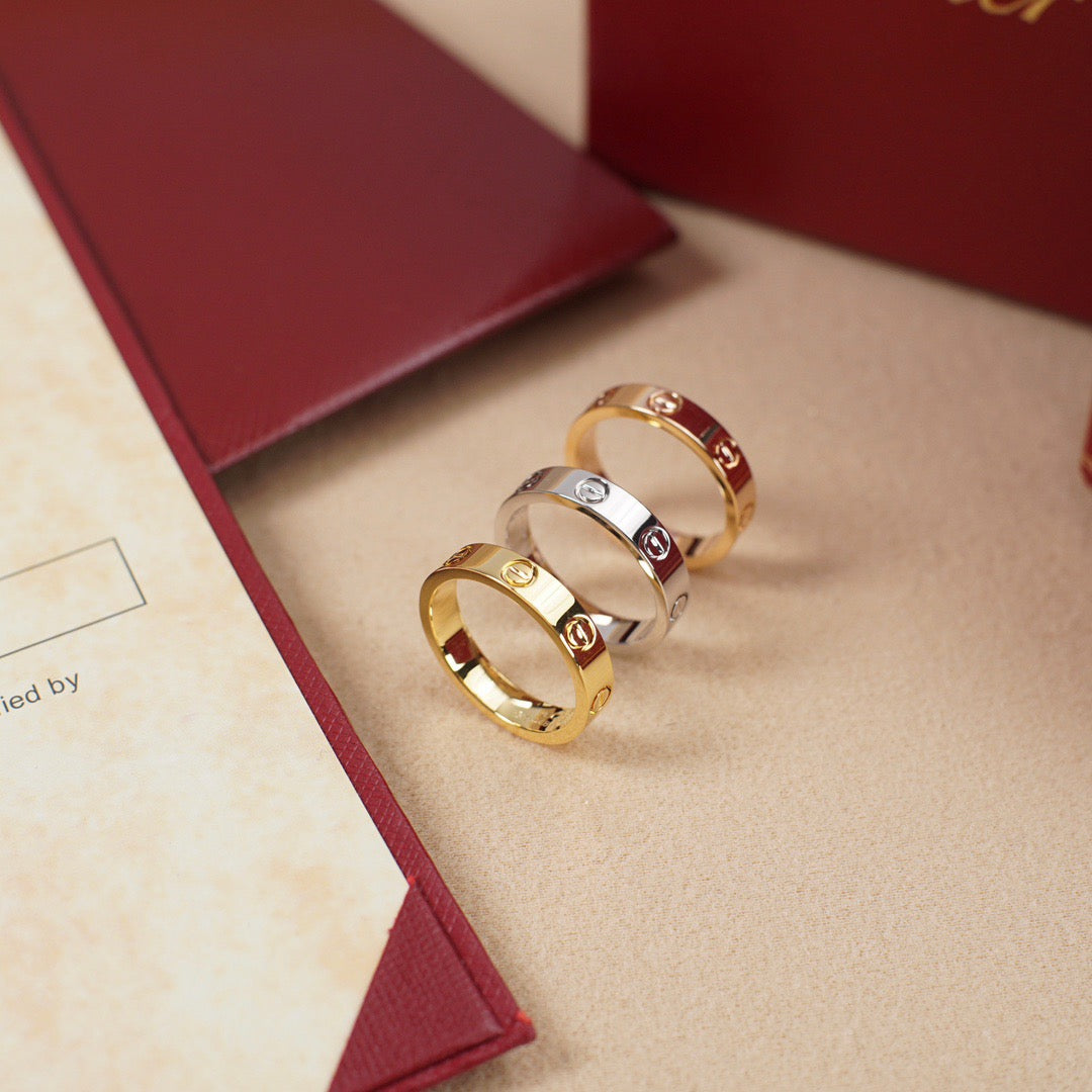 [Rani Jewelry] LOVE RING 3.6 MM NO DIAMOND