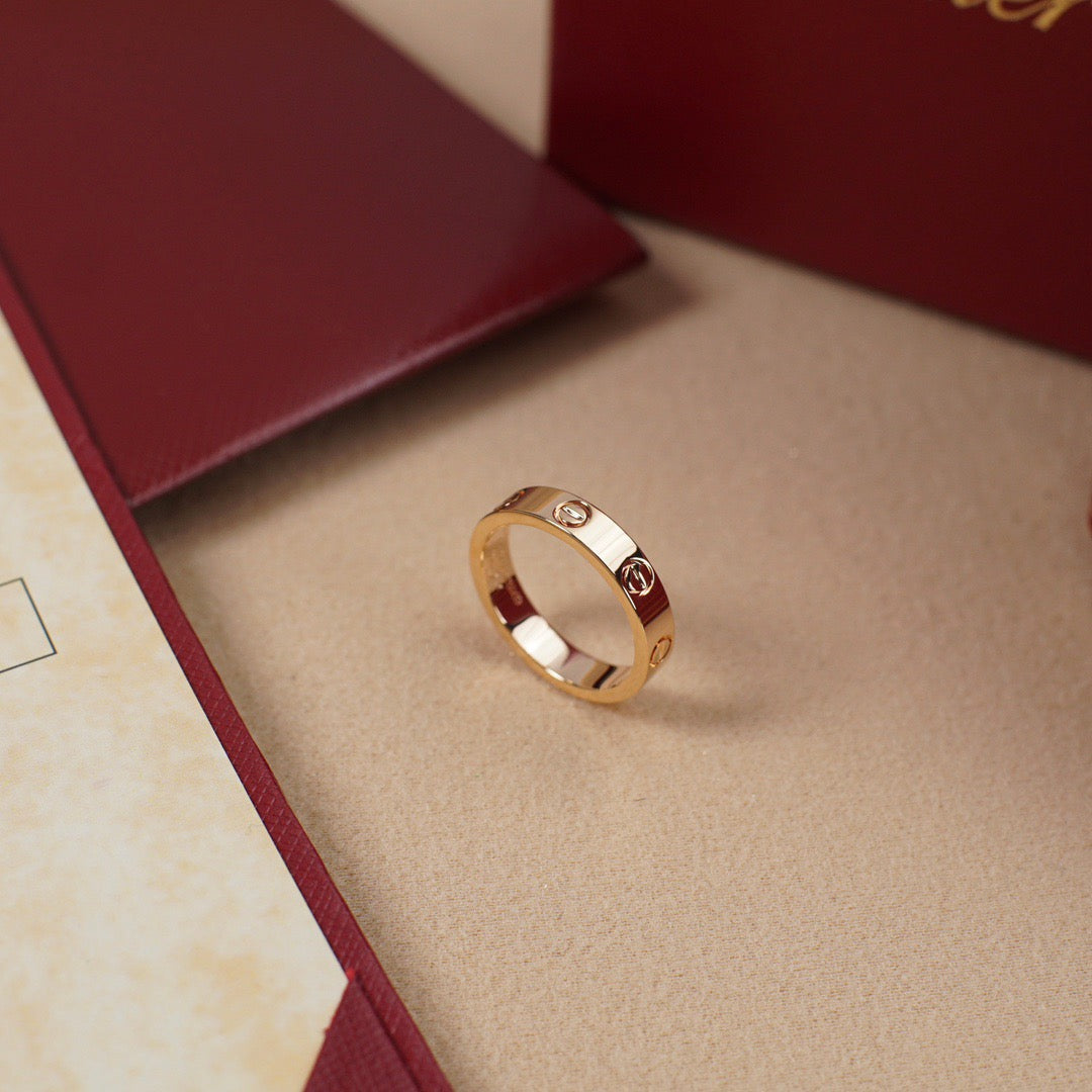 [Rani Jewelry] LOVE RING 3.6 MM NO DIAMOND