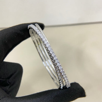 [Rani Jewelry] ETINCELLE HALF-PAVED DIAMOND BRACELET