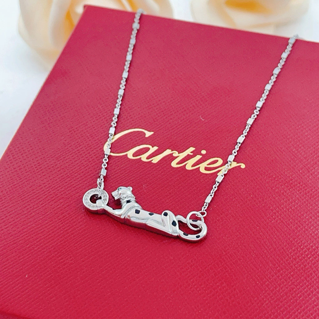 [Rani Jewelry] PANTHERE FULL DIAMOND NECKLACE