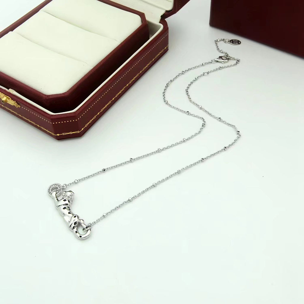 [Rani Jewelry] PANTHERE FULL DIAMOND NECKLACE