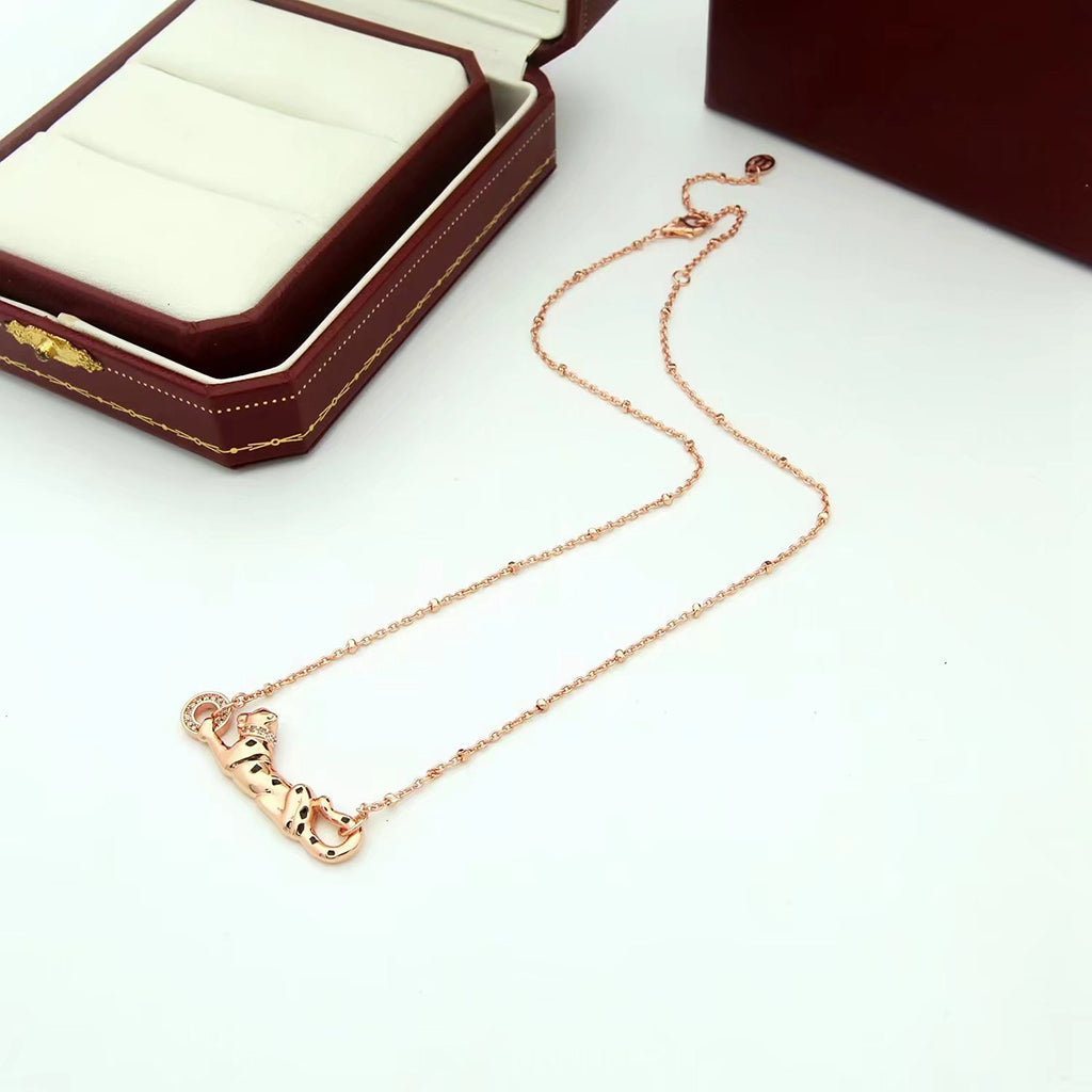 [Rani Jewelry] PANTHERE FULL DIAMOND NECKLACE