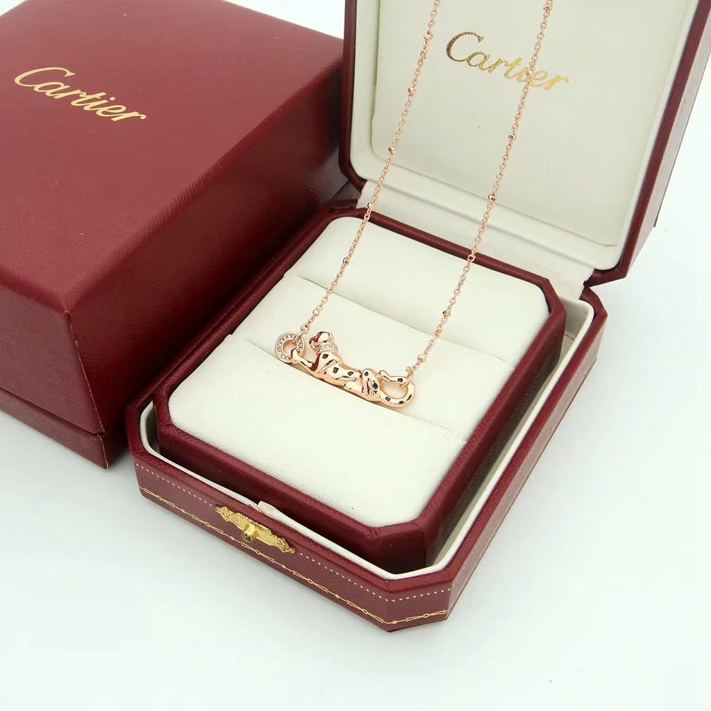 [Rani Jewelry] PANTHERE FULL DIAMOND NECKLACE