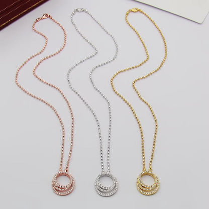 [Rani Jewelry] ETINCELLE  FULL DIAMOND NECKLACE