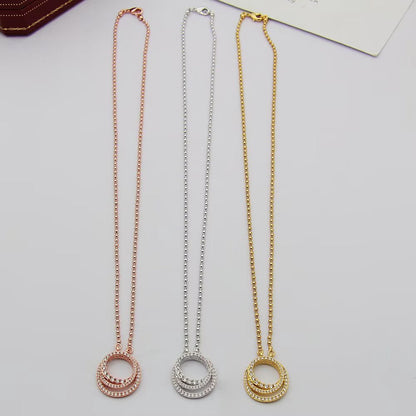 [Rani Jewelry] ETINCELLE  FULL DIAMOND NECKLACE