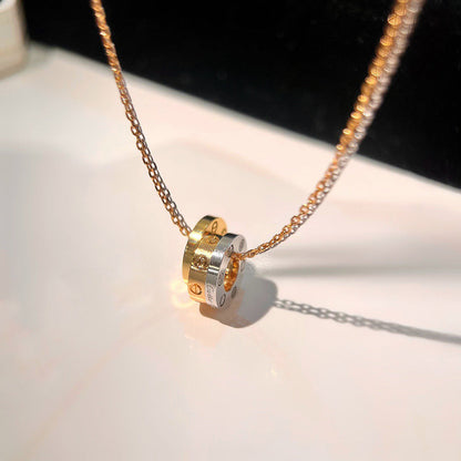 [Rani Jewelry] LOVE 6 DIAMOND PENDANT NECKLACE