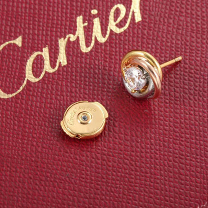 [Rani Jewelry] TRINITY STUD DIAMOND EARRINGS
