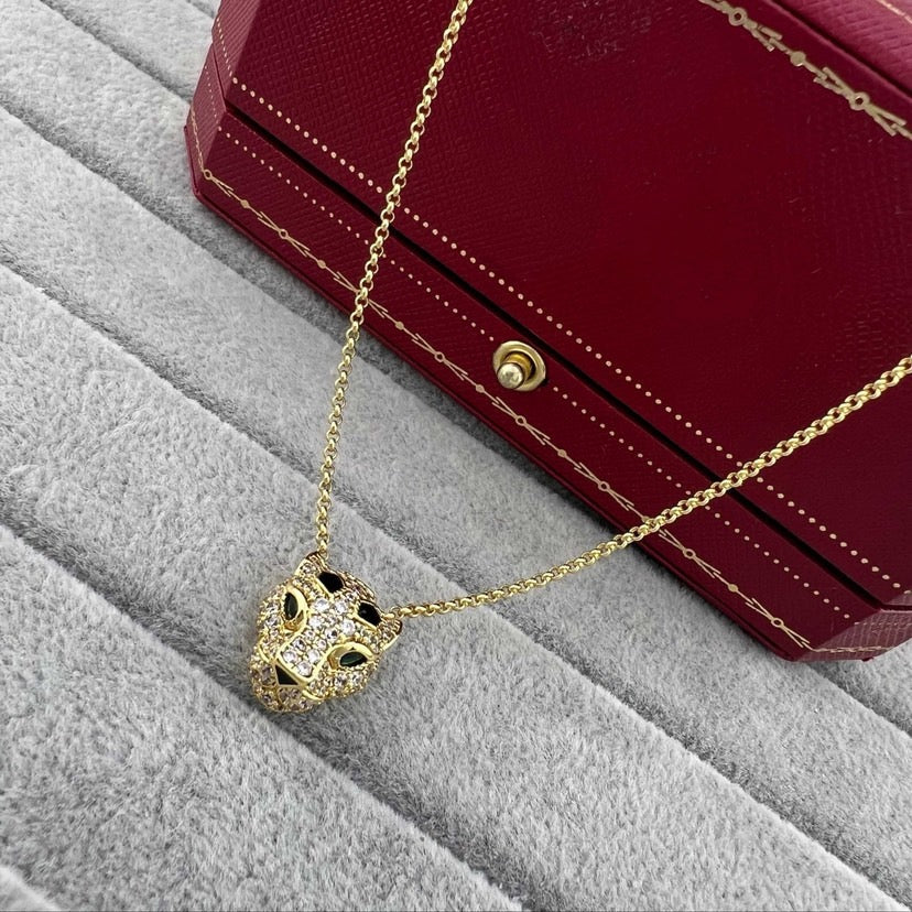 [Rani Jewelry] PANTHERE FULL DIAMOND NECKLACE