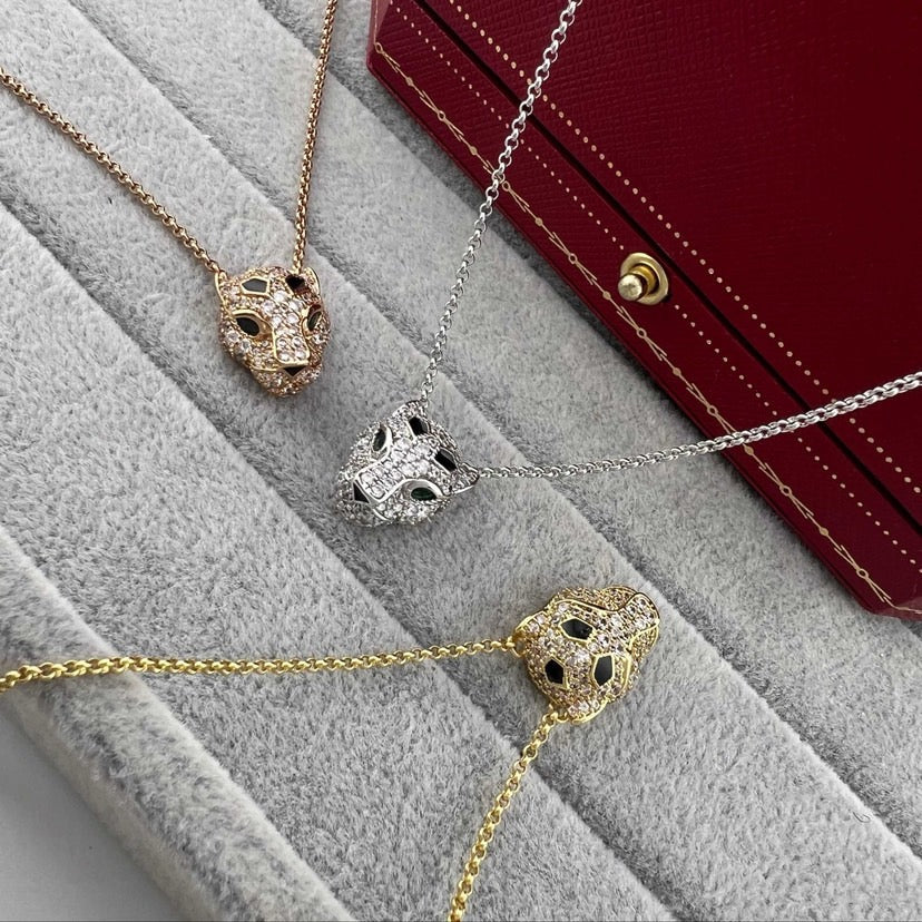 [Rani Jewelry] PANTHERE FULL DIAMOND NECKLACE