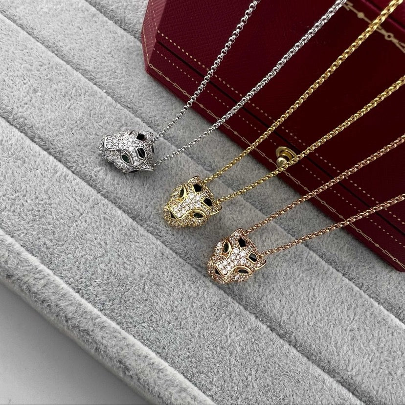 [Rani Jewelry] PANTHERE FULL DIAMOND NECKLACE