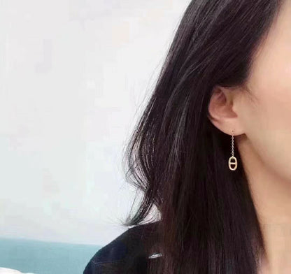 [Rani Jewelry]CHAINE TASSEL EARRINGS