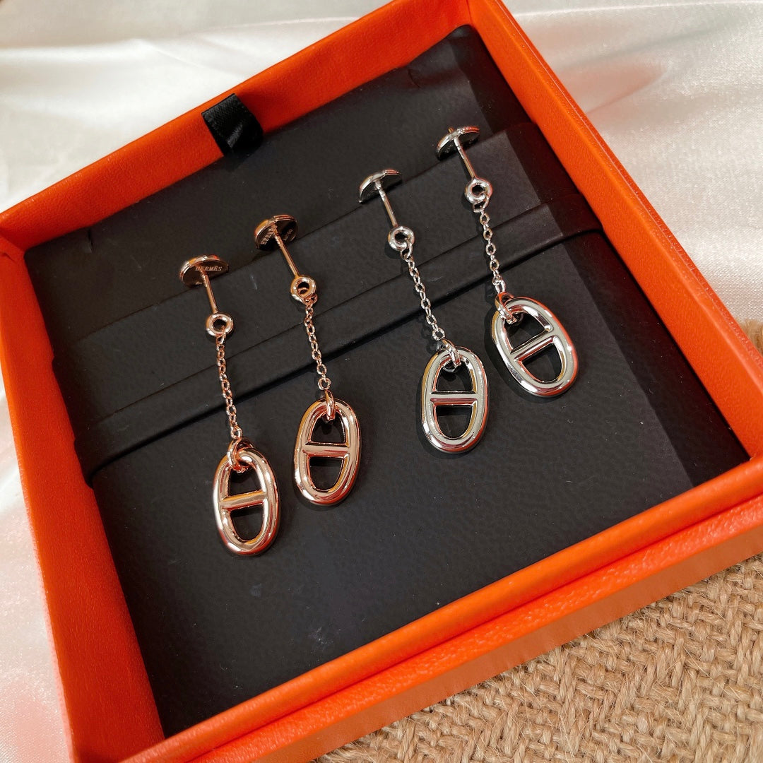 [Rani Jewelry]CHAINE TASSEL EARRINGS